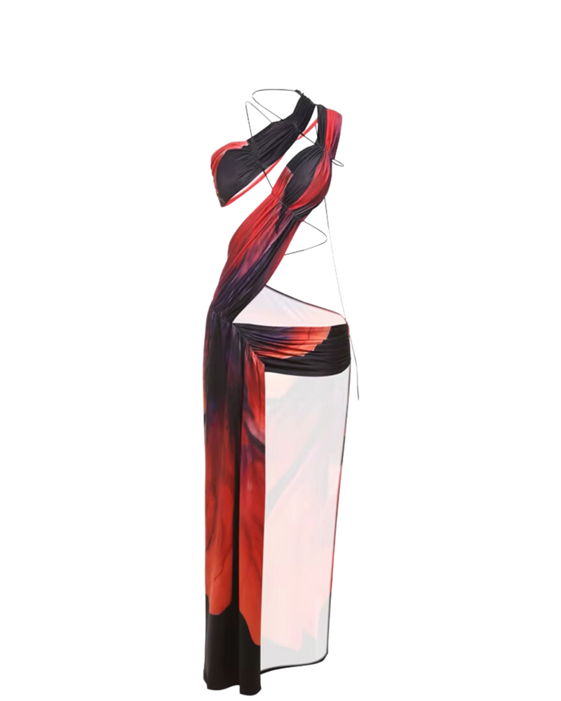 Isla Asymmetrical Maxi