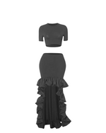 Jordyn Ruffle Skirt Set