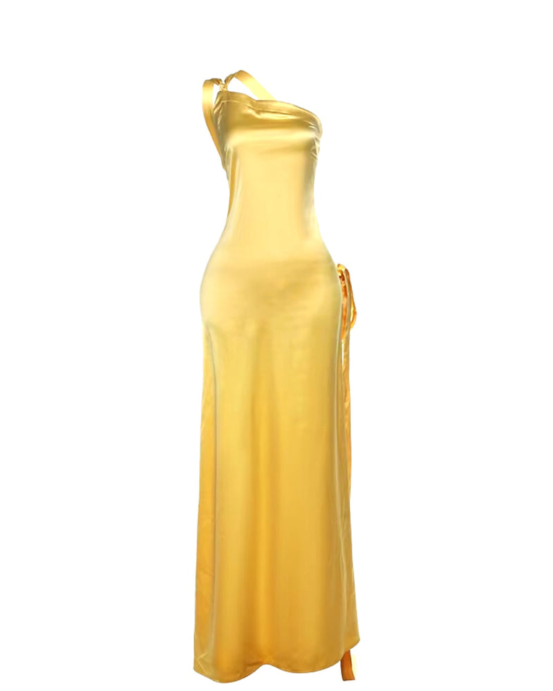 Marigold Backless Maxi