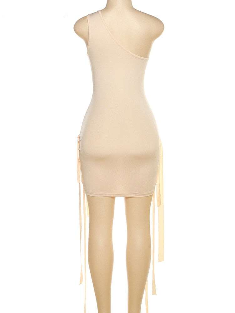 Laced Up Mini Dress