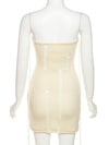 Jade Knit Strapless Dress