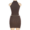 Mocha Knit Set
