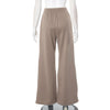 Nova Zipper Wide-Leg Sweatpant