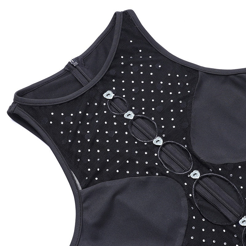 High Stretch Diamond Jumpsuit
