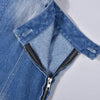 Malika One Shoulder Denim Top