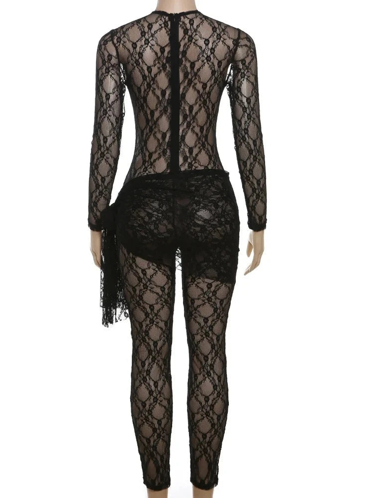 Natasha Lace Jumpsuit