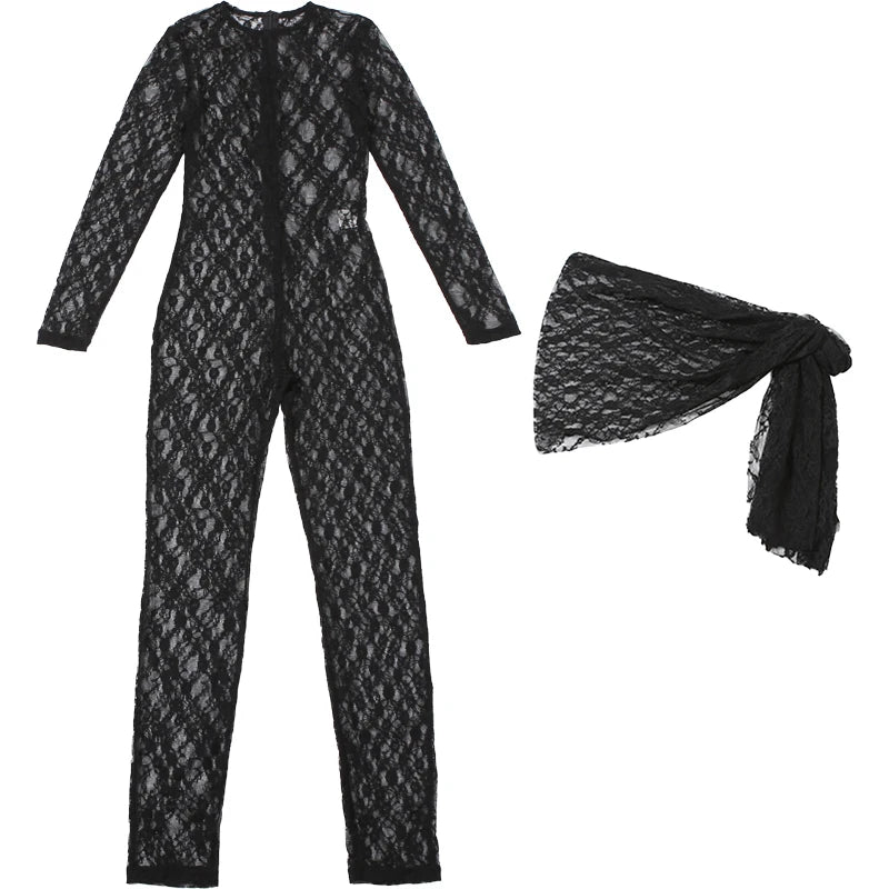 Natasha Lace Jumpsuit