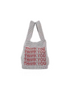 Thank You Sequined Mini Bag