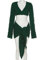Stacked Side Tie Two Piece