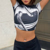 Abstract Print Tee