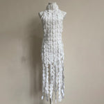 Tassel Asymmetrical Dress