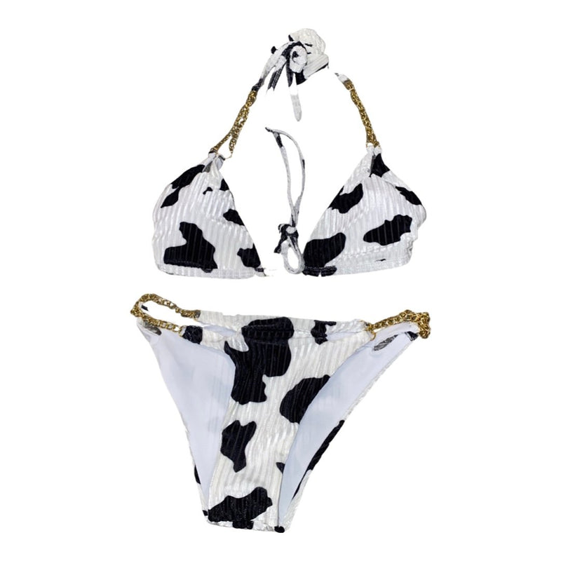The Cow Print Bikini