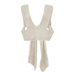 The Knitted Wrap Top
