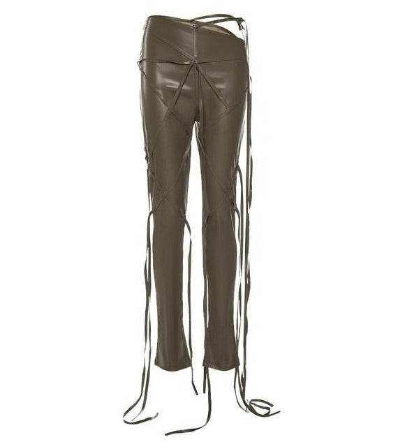 The Vera Faux Leather Pants