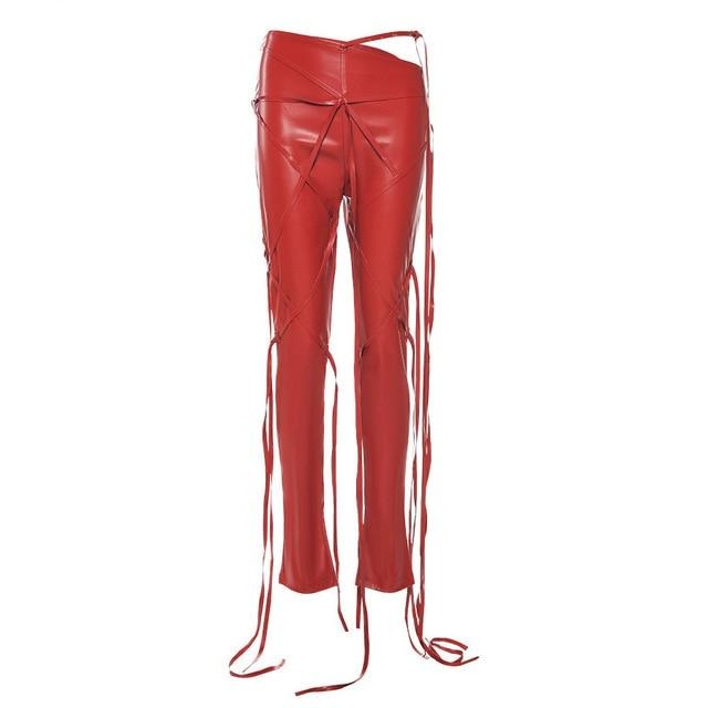 The Vera Faux Leather Pants