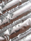 Metallic Puffer Mini Dress